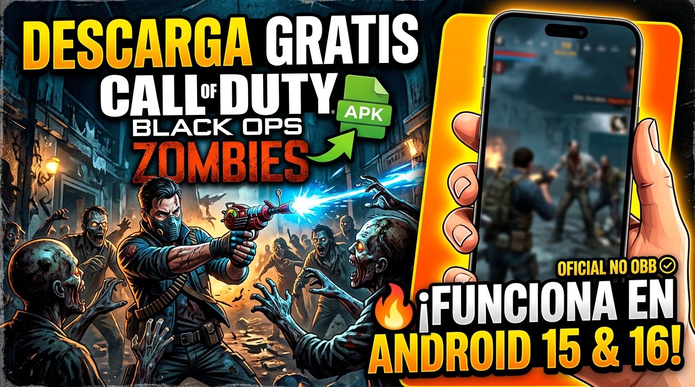 Call OF Duty Black Ops Zombies APK 32 BITS