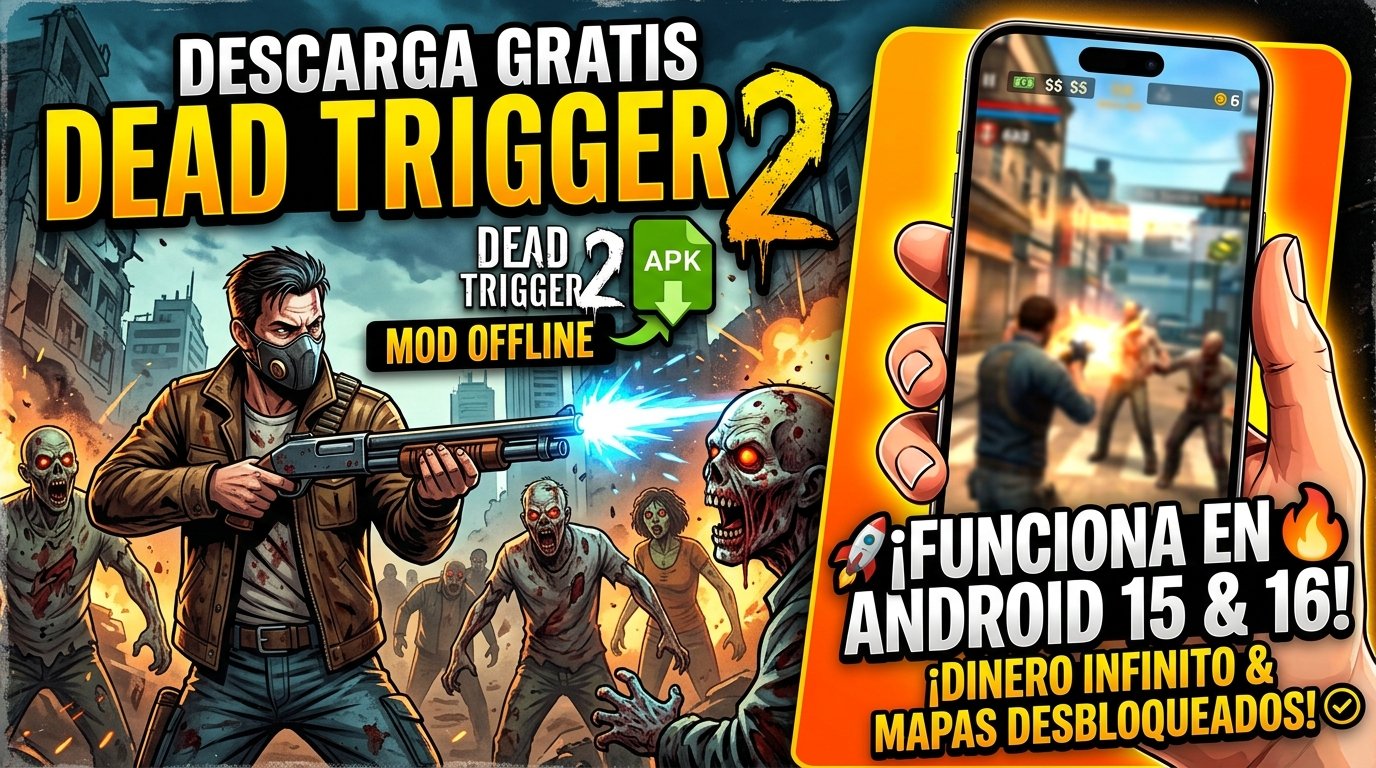 🔥 DESCARGA Dead Trigger 2 HACKEADO APK