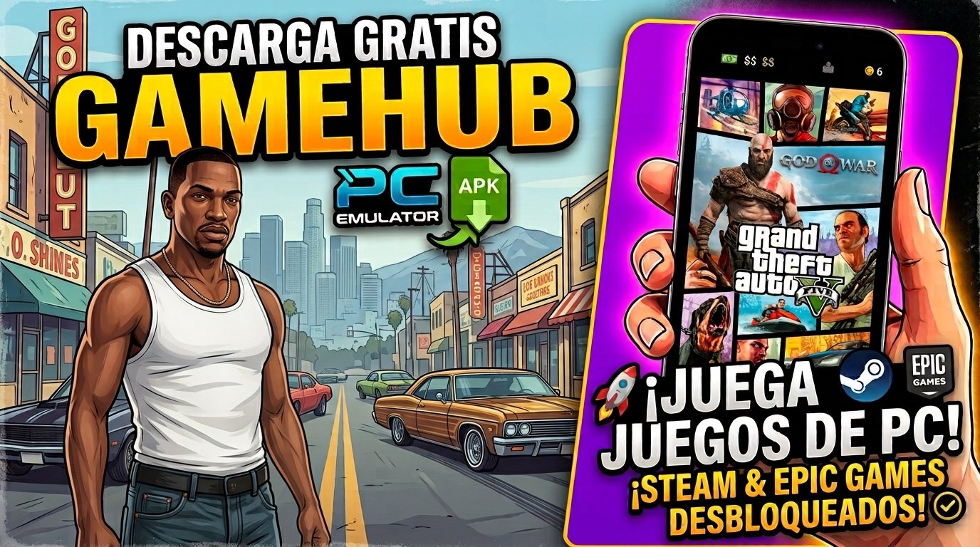 DESCARGA GameHub OFICIAL en Android/iOS
