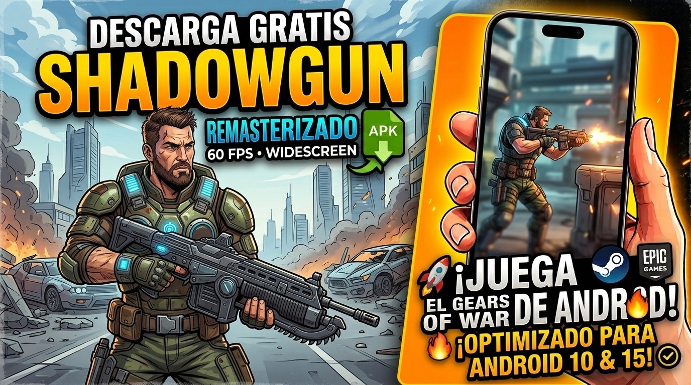 DESCARGA Shadowgun Remasterizado Android 10/15