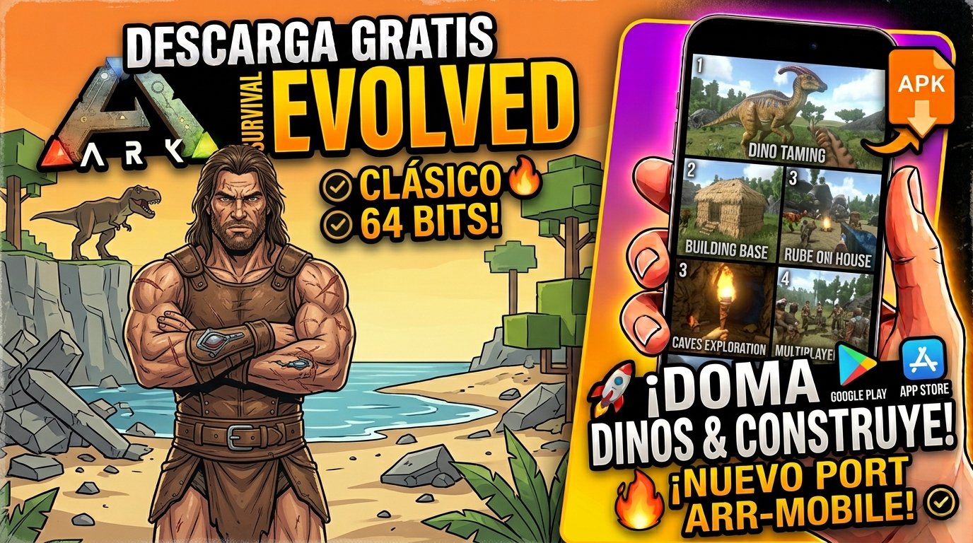 Ark: Survival Evolved Clásico Android 64 Bits