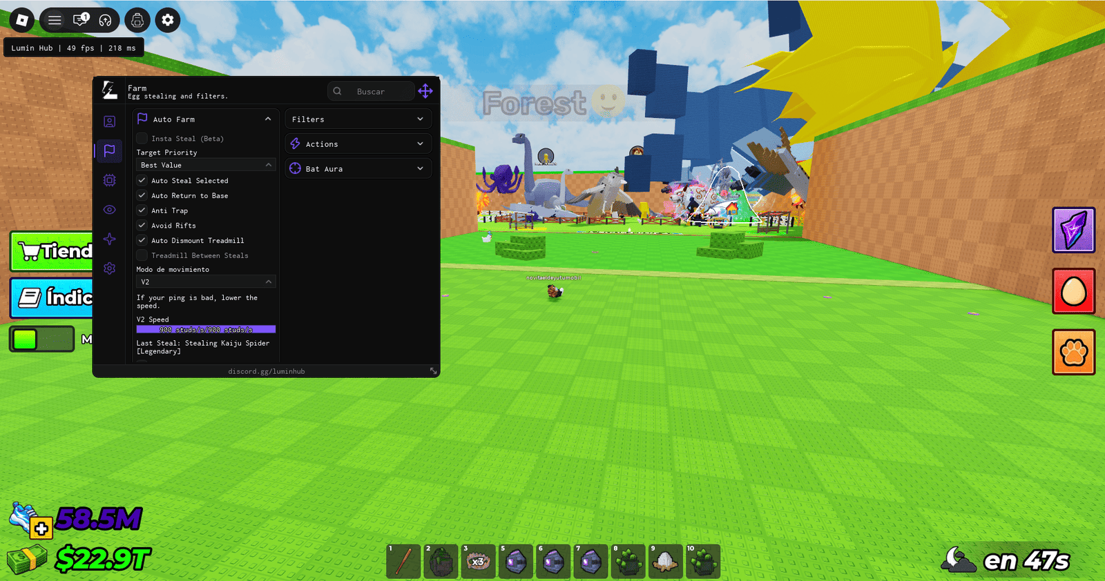 Steal an Egg Script Lumin Hub
