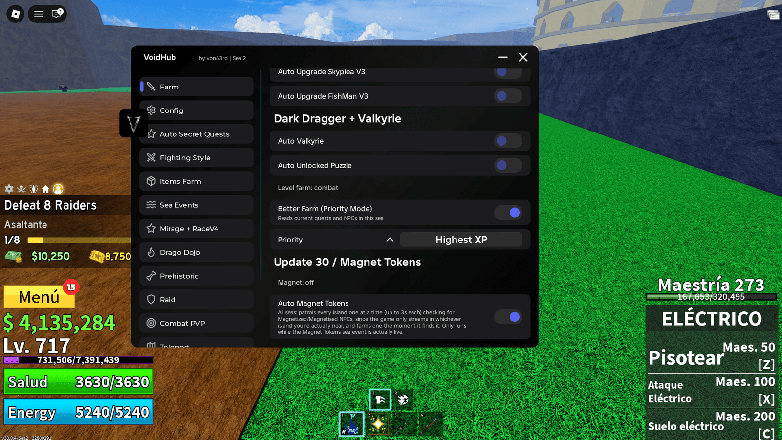 Blox Fruits Script Autofarm Void Hub No Key