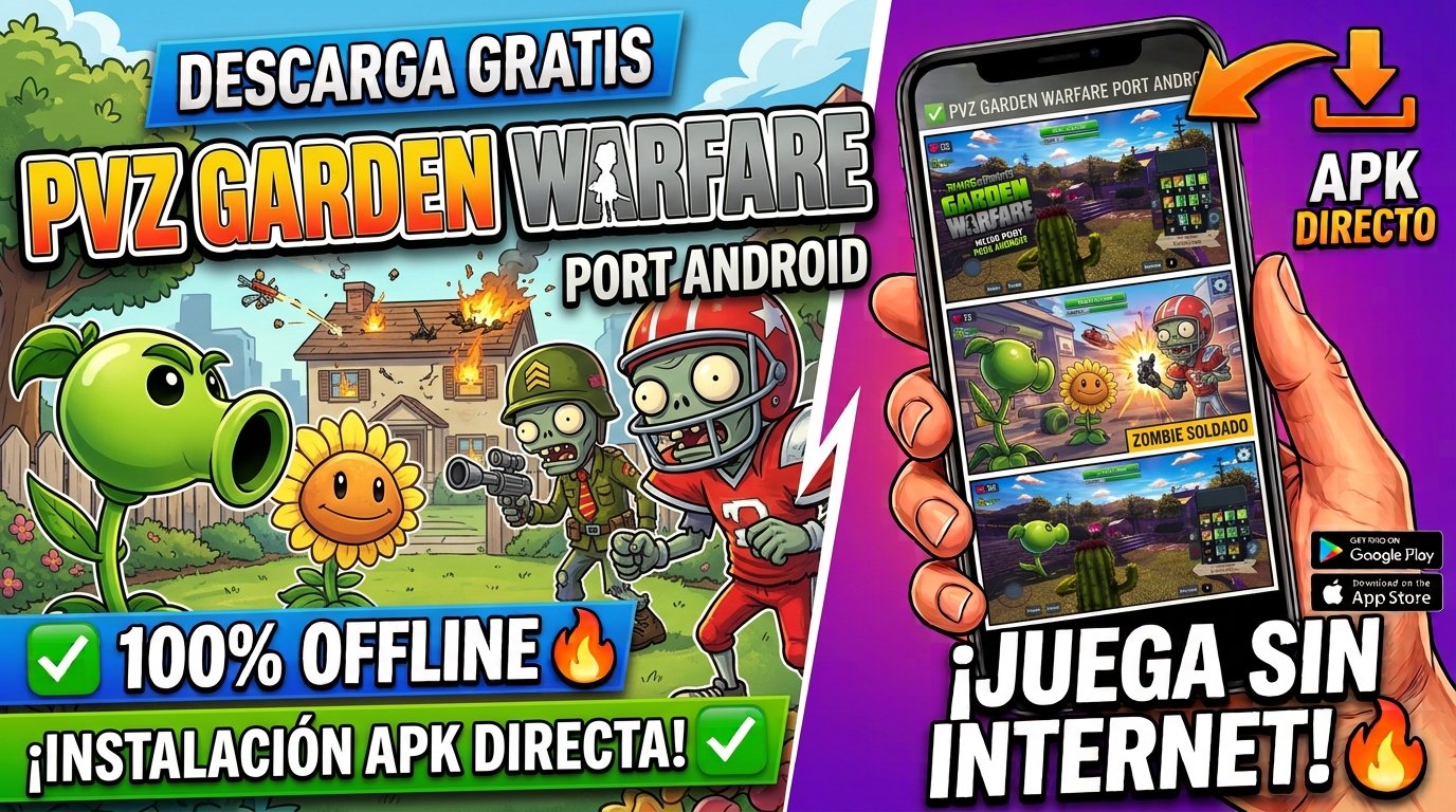 DESCARGAR Plants vs. Zombies Garden Warfare Android